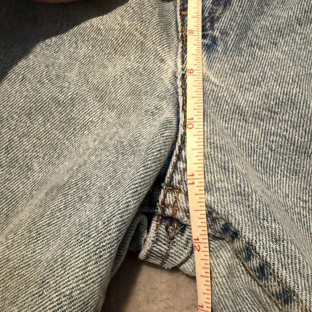 Vintage Levi’s 921 Orange Tab 921 Tapered Jeans Made in USA Size 6 Short USA 90s - Picture 10 of 12